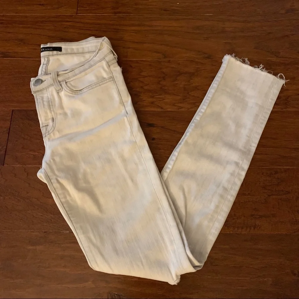 J BRAND Hysteria Distressed Skinny/Ankle Denim Jeans | Size 25 - Picture 3 of 11